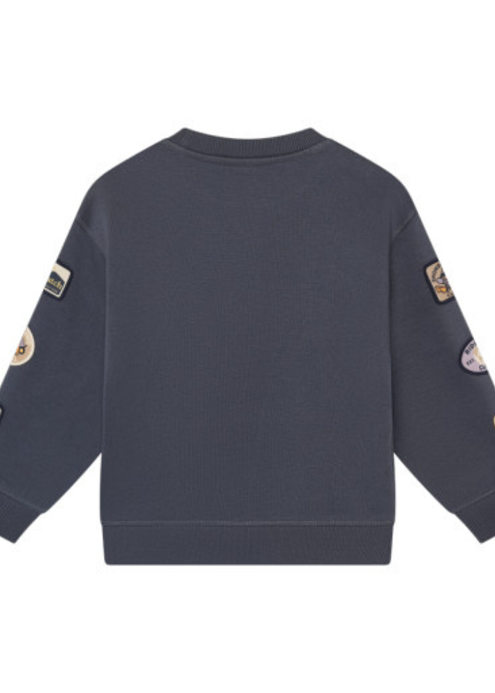 Robo Kidswear OVERSIZED SWEATER BADGES ODYSSEY GRAY