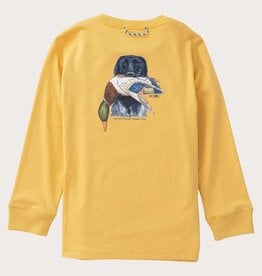 Prodoh L/S Cotton T-Shirt Ochre