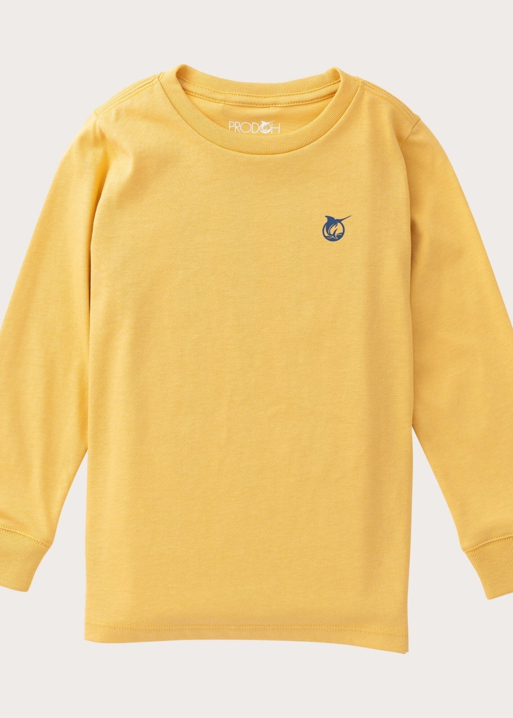 Prodoh L/S Cotton T-Shirt Ochre