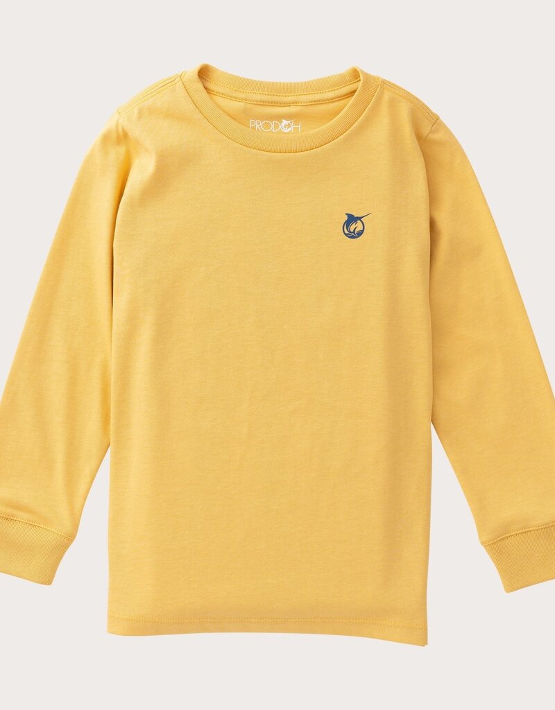 Prodoh L/S Cotton T-Shirt Ochre