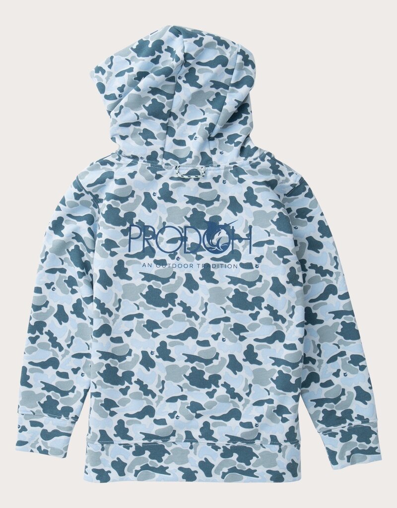 Prodoh Spinnerbait Sweatshirt Cool Blues Break Point Camo