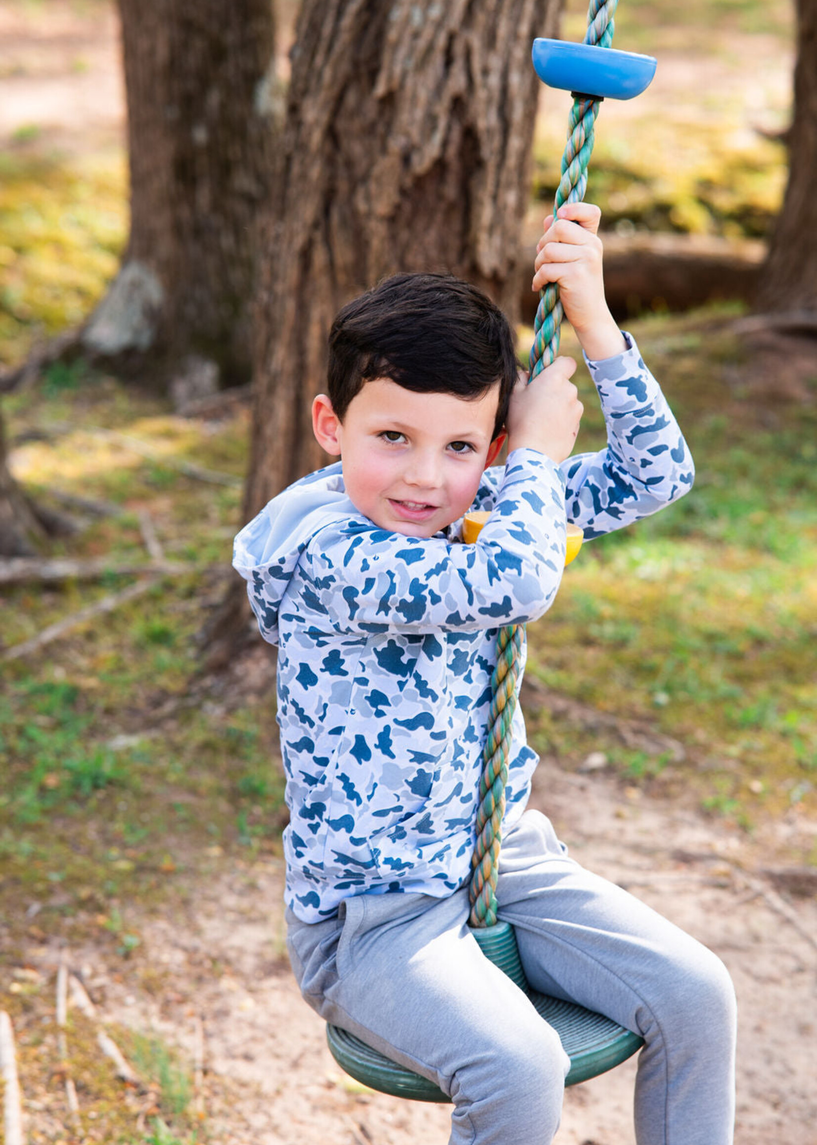 Prodoh Spinnerbait Sweatshirt Cool Blues Break Point Camo