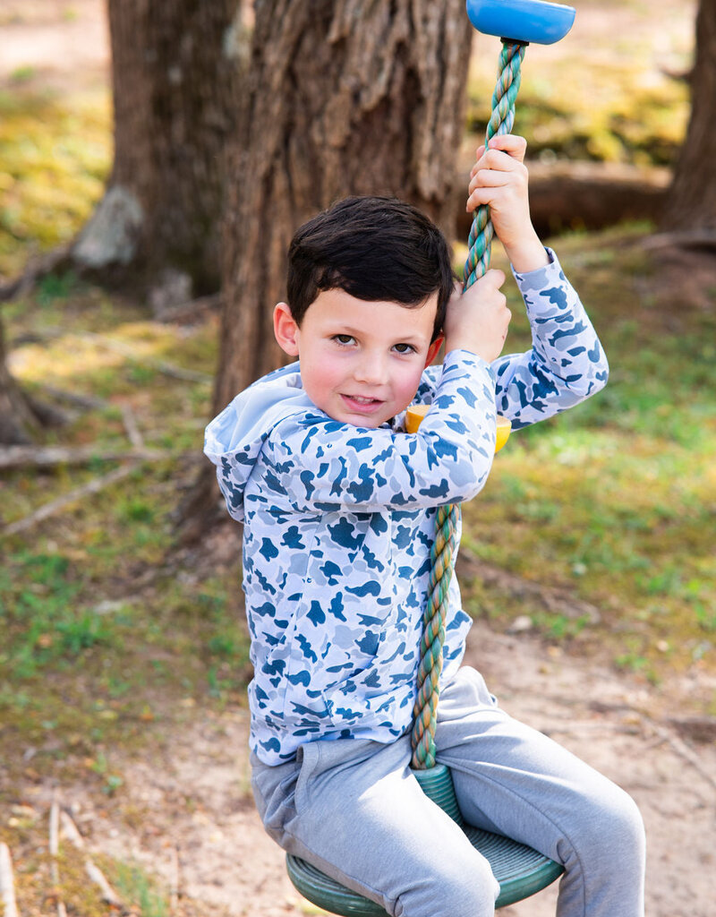 Prodoh Spinnerbait Sweatshirt Cool Blues Break Point Camo