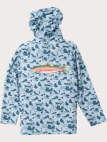 Prodoh Pro Performance Hoodie T-Shirt Cool Blues Break Point Camo