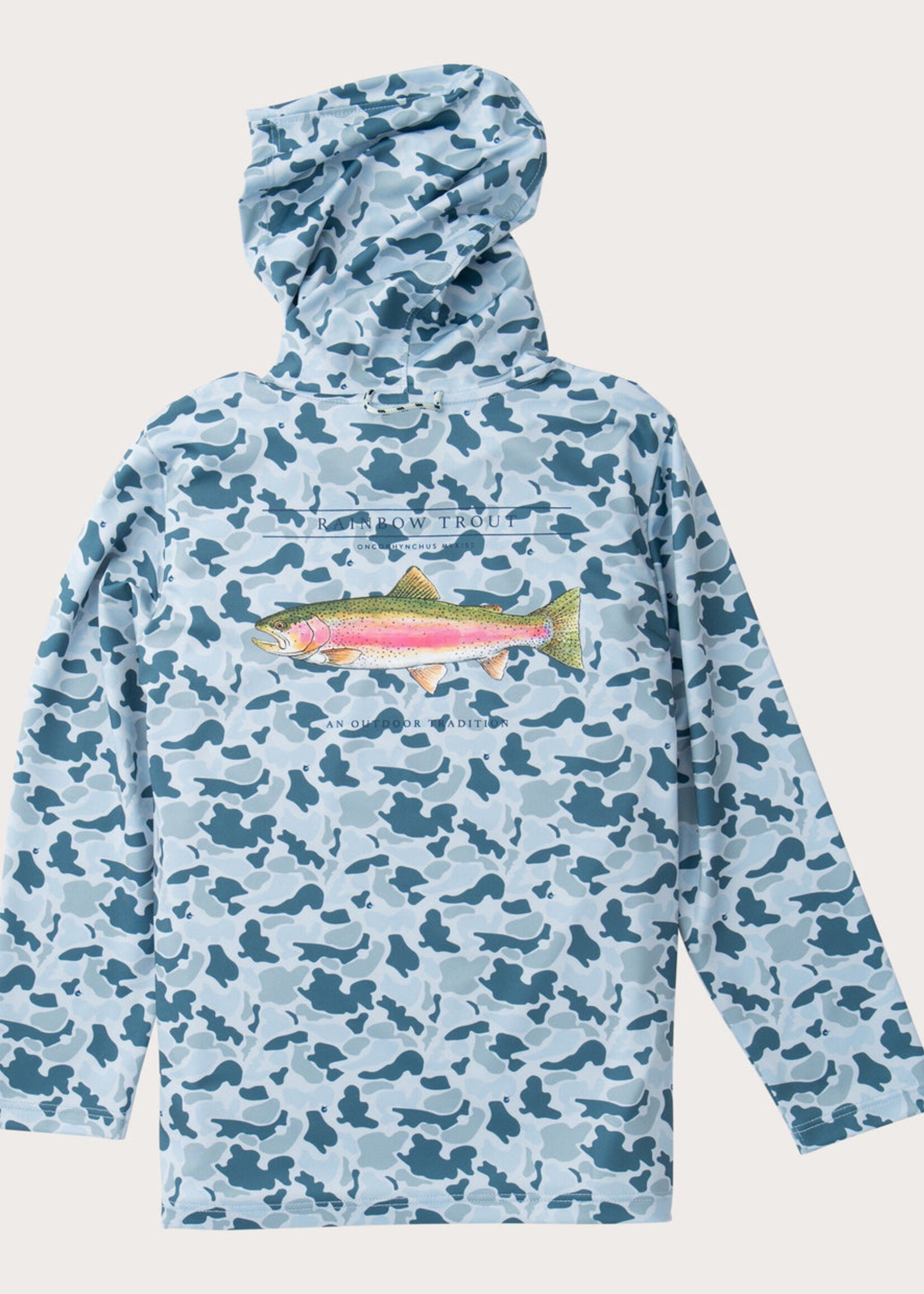 Prodoh Pro Performance Hoodie T-Shirt Cool Blues Break Point Camo