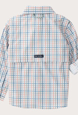 Prodoh Founders Kids L/S Fishing Shirt Arona Sullivans Island Plaid