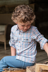 Prodoh Founders Kids L/S Fishing Shirt Arona Sullivans Island Plaid