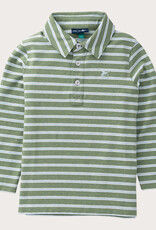 Prodoh L/S Too Cool for School Polo Hedge Cashmere Blue Stripe