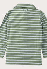 Prodoh L/S Too Cool for School Polo Hedge Cashmere Blue Stripe