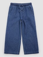 miles the label WIDE LEG DENIM PANT WOVEN BLUE DENIM