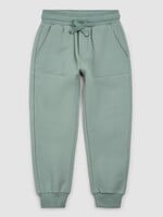miles the label PANT KNIT-GREEN DUSTY