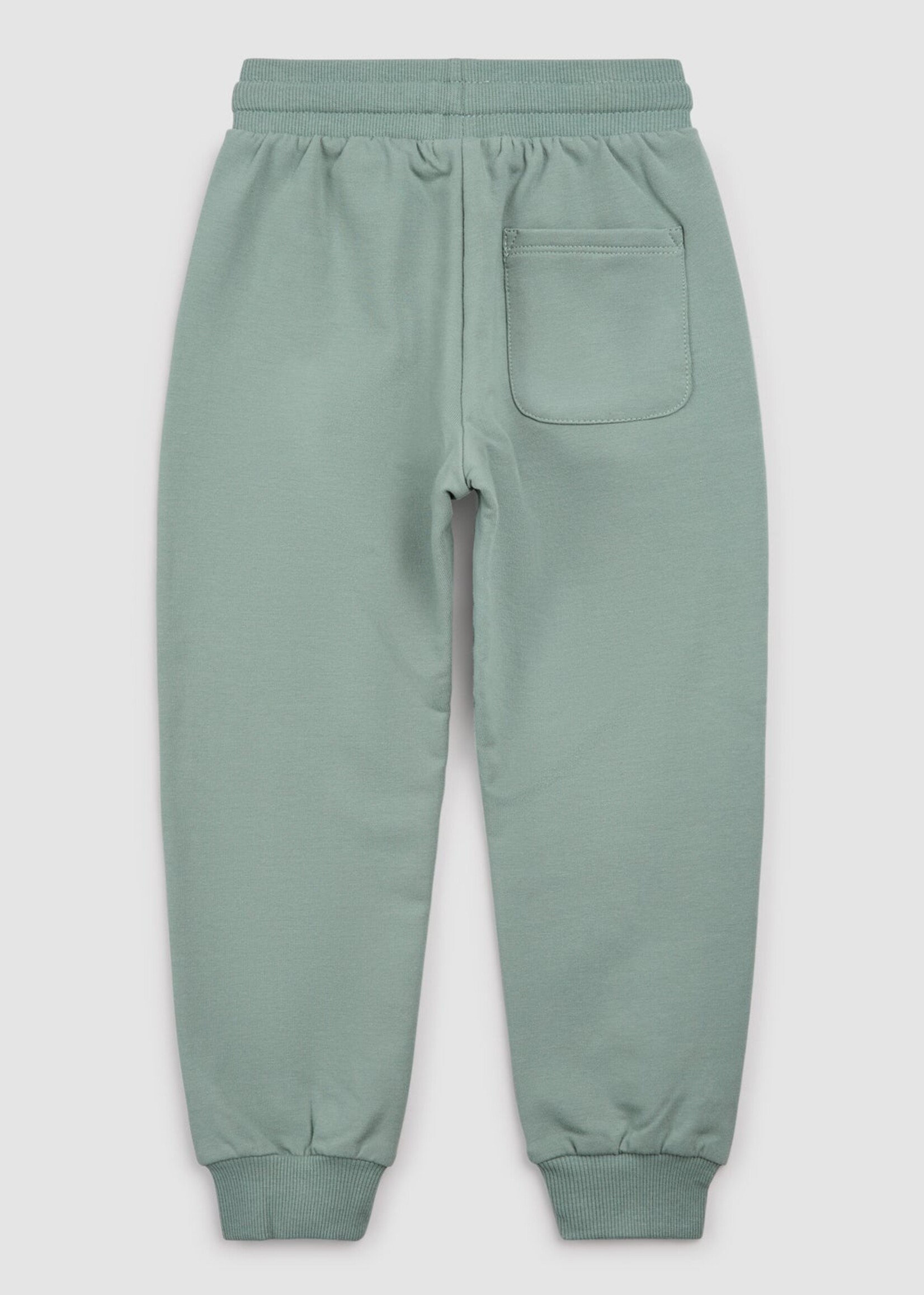 miles the label PANT KNIT-GREEN DUSTY