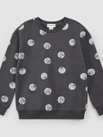 miles the label L/S CREW NECK SWEATSHIRT w/BASKETBALLS