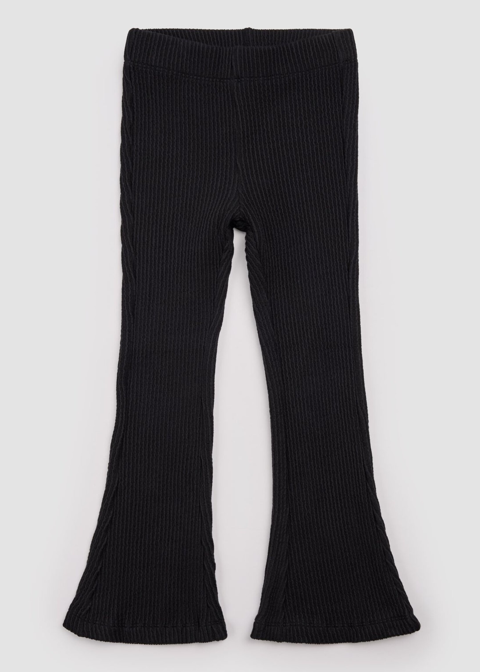 miles the label FLARED PANT BLACK