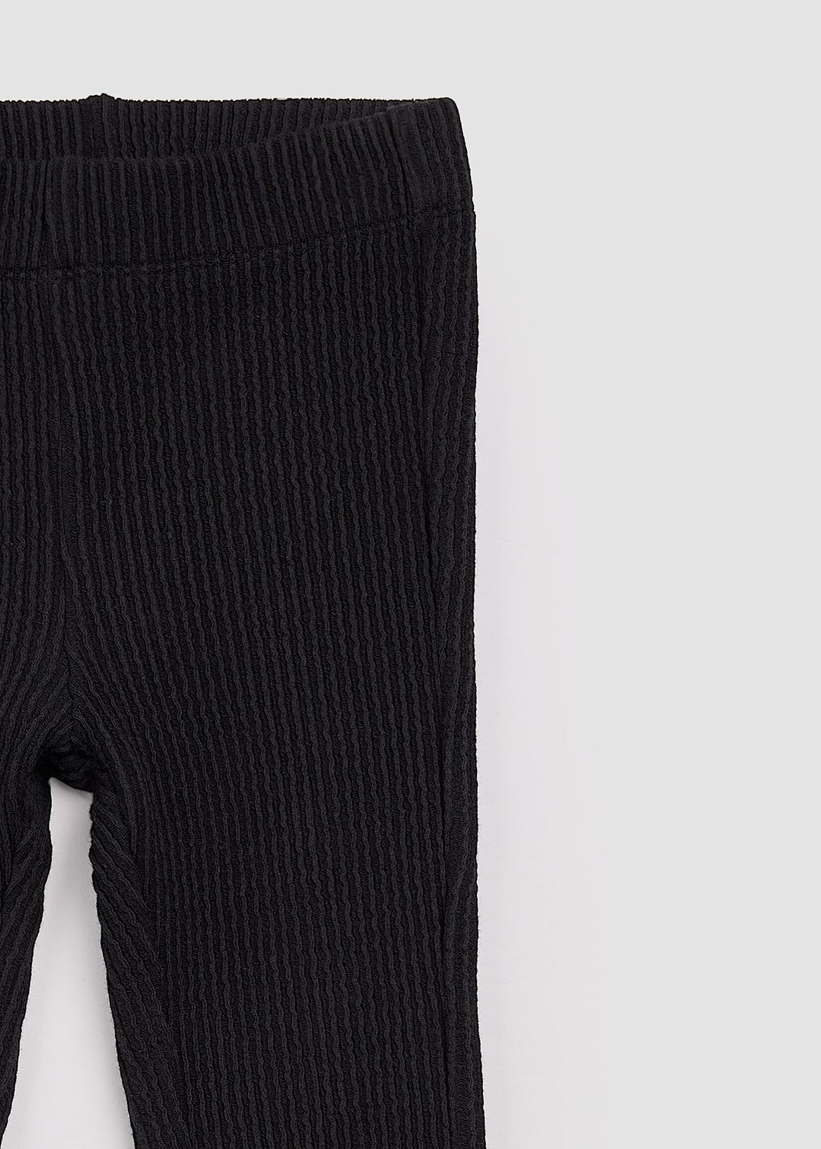 miles the label FLARED PANT BLACK