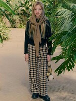 Abel & Lula Herringbone Tan/Black Pants