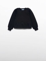 Abel & Lula Black Pullover w/Loops