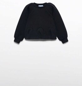 Abel & Lula Black Pullover w/Loops