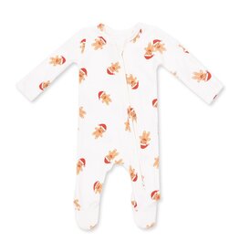 Angel Dear Simple Gingerbread 2 Way Zipper Footie