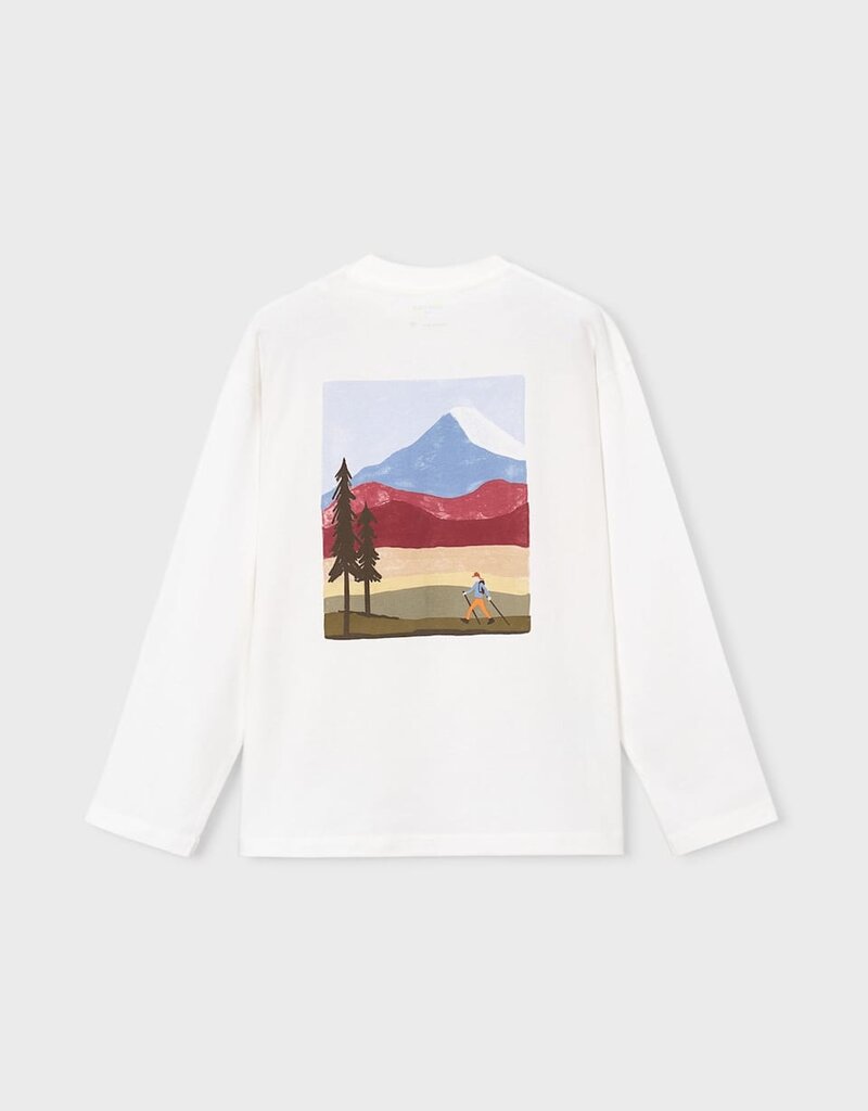 Mayoral L/S Tee Off White Hiking Tee
