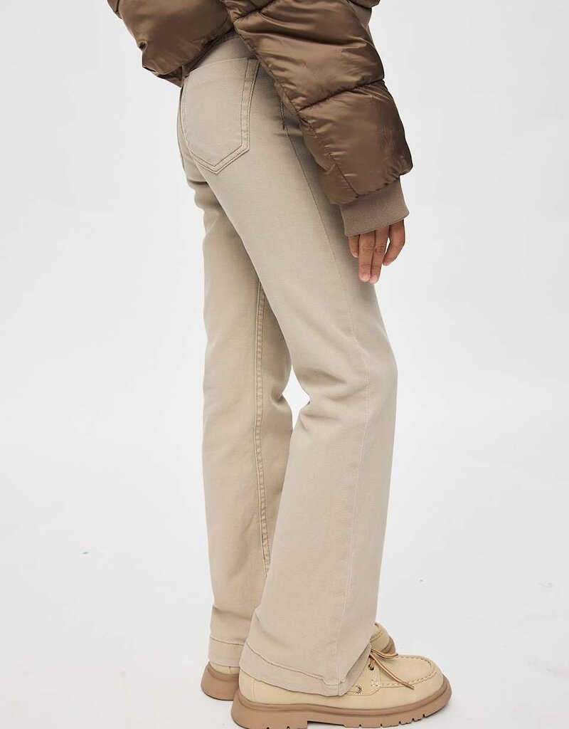 Mayoral Flare Twill Pants Sand