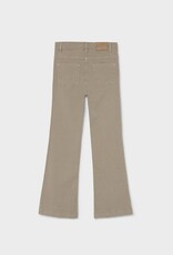 Mayoral Flare Twill Pants Sand
