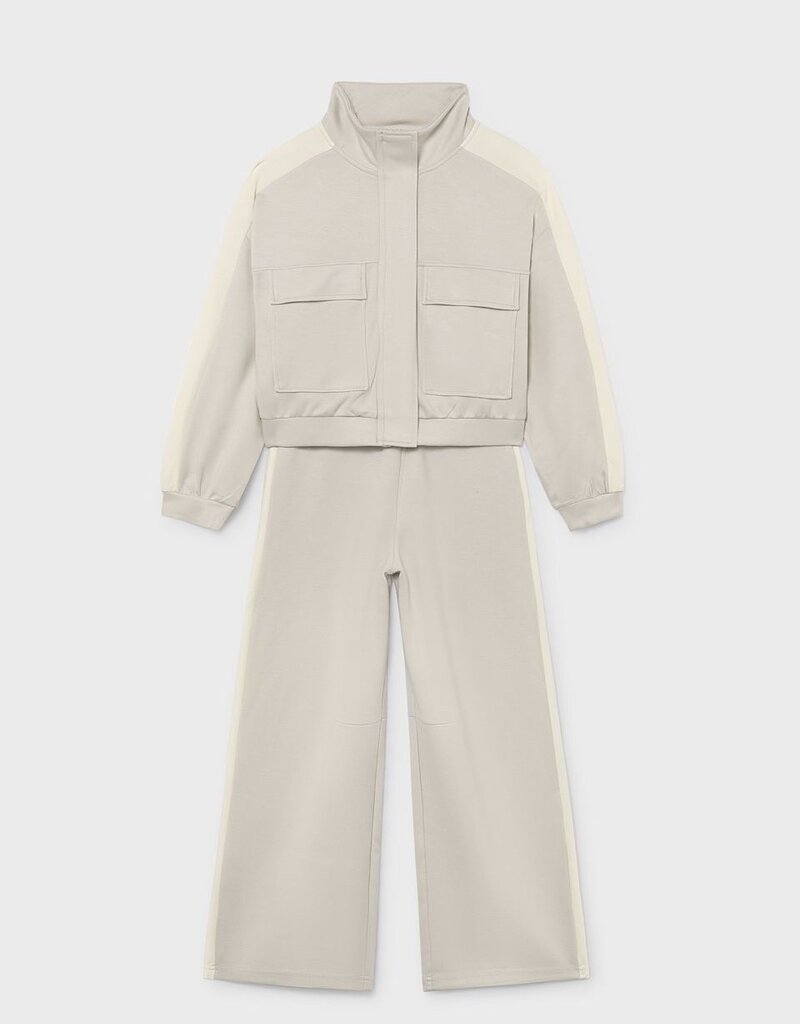 Mayoral Pocketed Tracksuit Stone
