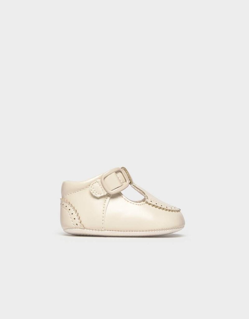Mayoral Infant Boys Cream Shoes