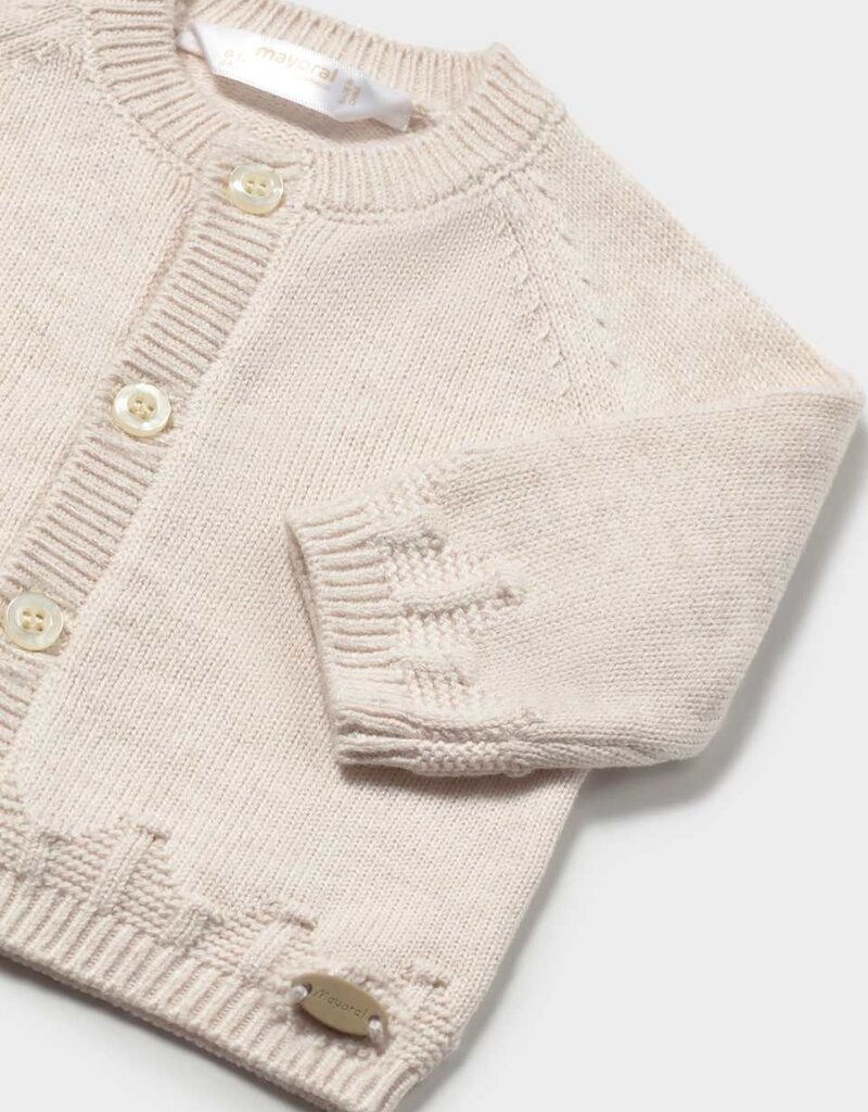 Mayoral Infant Boy Cream Cardigan