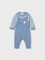 Mayoral Knit Overall Sweater Set