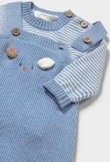 Mayoral Knit Overall Sweater Set