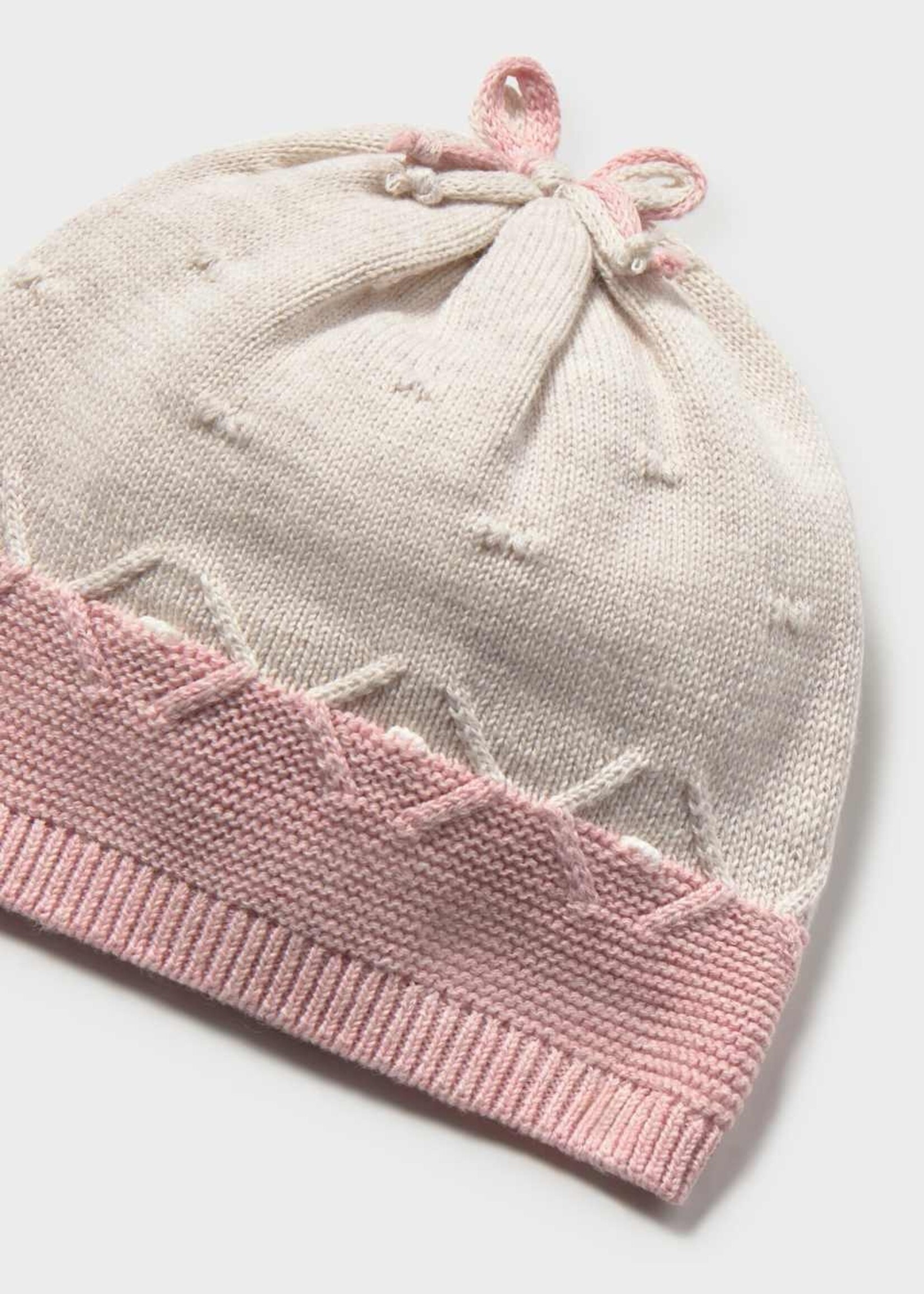 Mayoral 3 pc Knit Footed Pant Set Pink