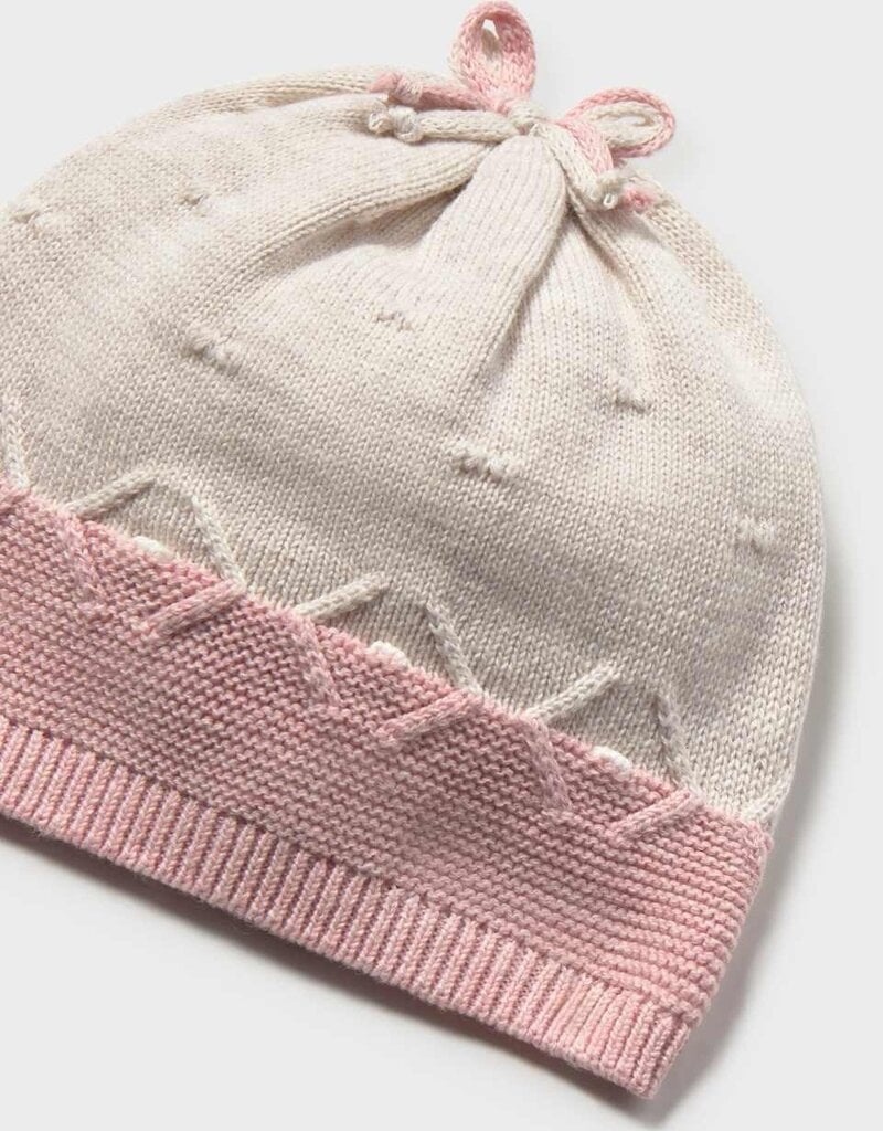 Mayoral 3 pc Knit Footed Pant Set Pink