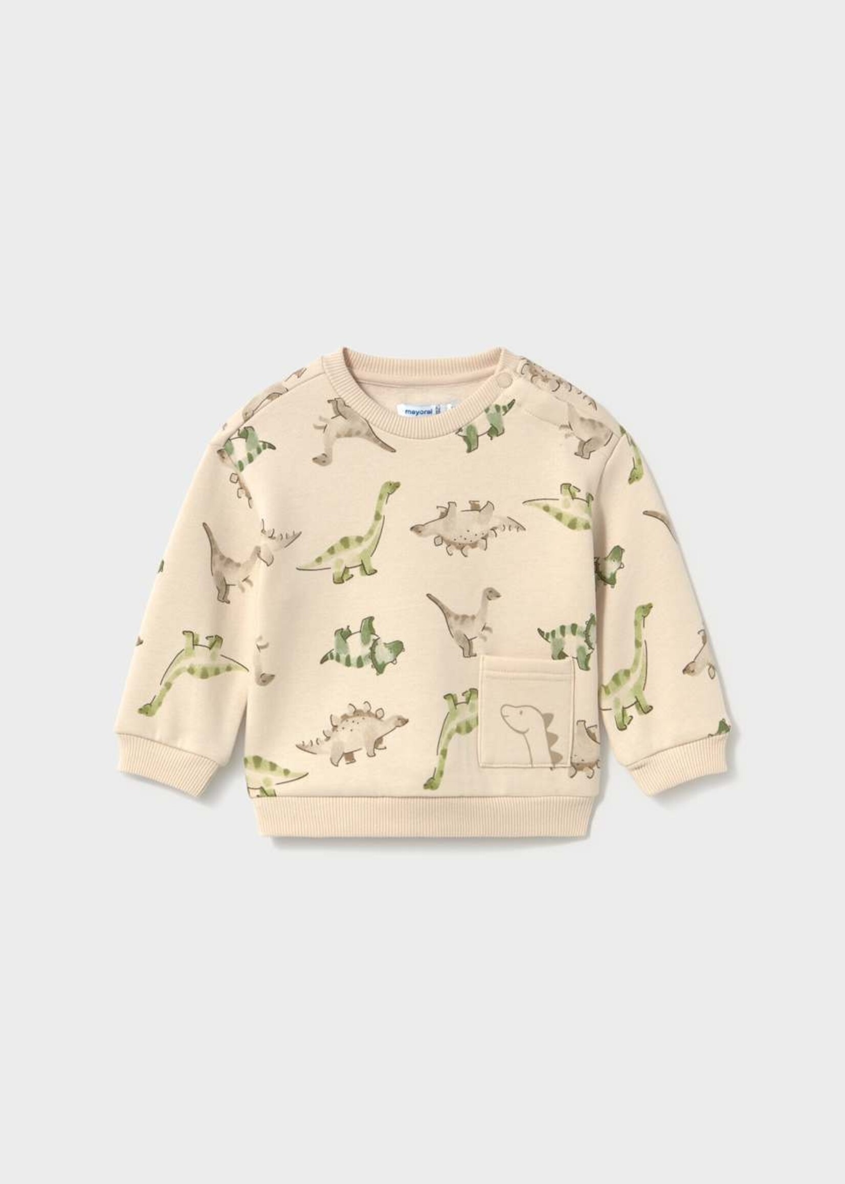 Mayoral Dino Patterned Pullover