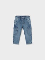 Mayoral Boys Soft Denim Cargo Pants