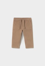 Mayoral Micro-cord Lined Pants Tan