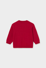 Mayoral Character Intarsia Sweater Red