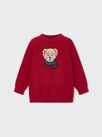 Mayoral Boys Red Sweater w/Bear