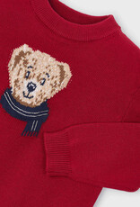Mayoral Boys Red Sweater w/Bear