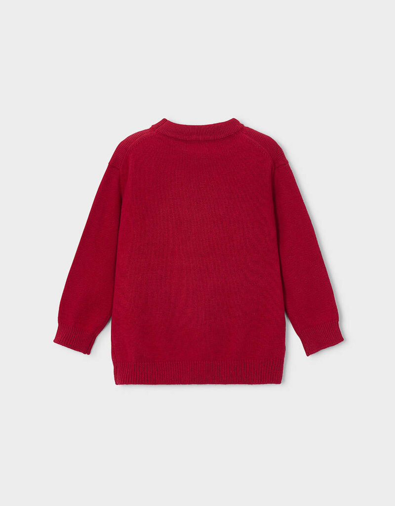 Mayoral Boys Red Sweater w/Bear