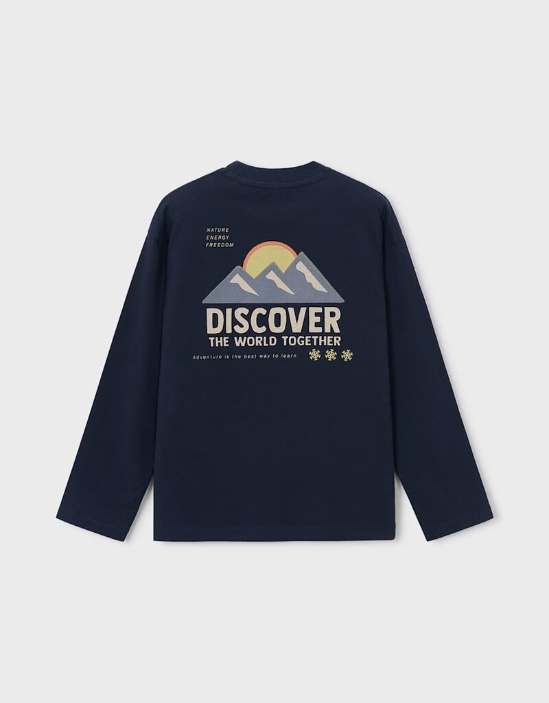Mayoral L/S Tee Navy Discover