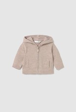 Mayoral 3 piece Knit Hoodie Pant Set Mocha