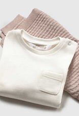 Mayoral 3 piece Knit Hoodie Pant Set Mocha