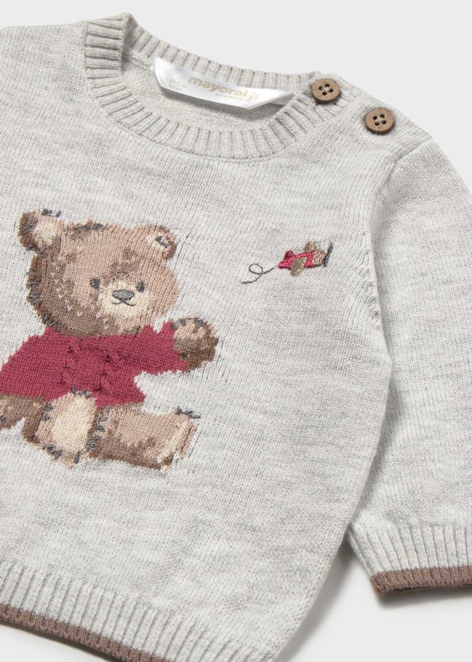 Mayoral Boys Bear Sweater