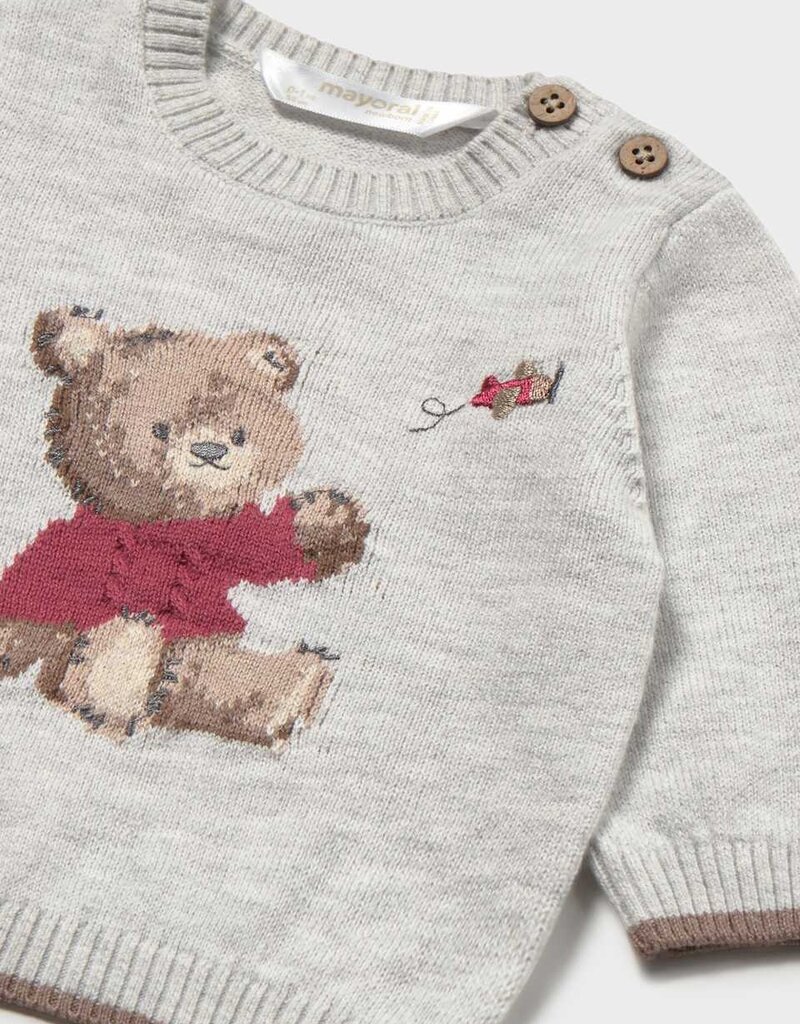 Mayoral Boys Bear Sweater