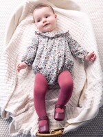 Mayoral Mauve Print Bubble w/Tight Set