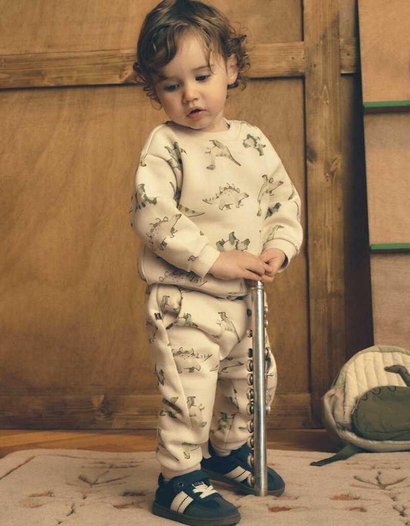 Mayoral Dino Patterned Pants