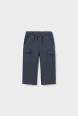 Mayoral Knit Cargo Pants Blue