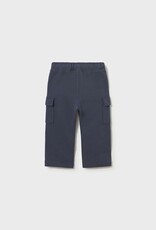 Mayoral Knit Cargo Pants Blue