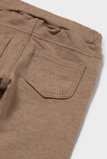 Mayoral Girls Fleece Tan Pants